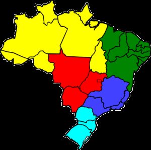 brazil, geography, map