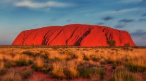 uluru, australia, monolith